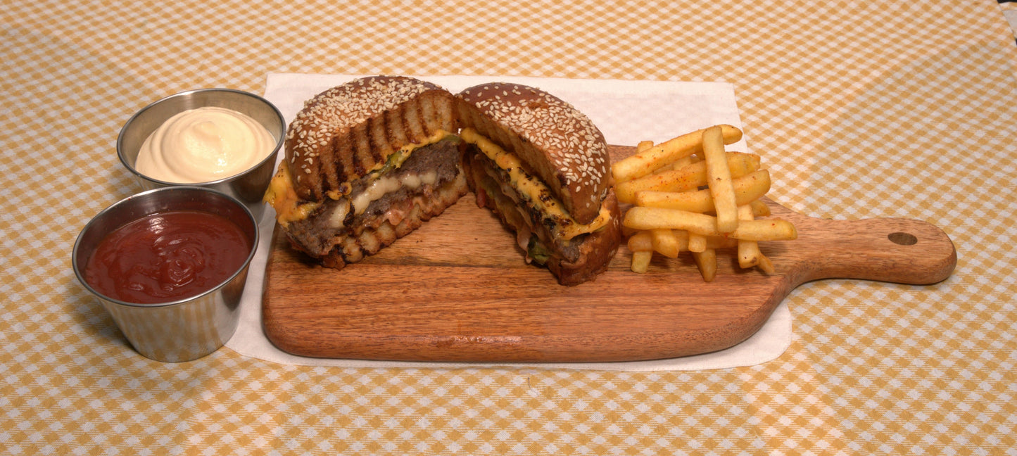 Burger au fromage