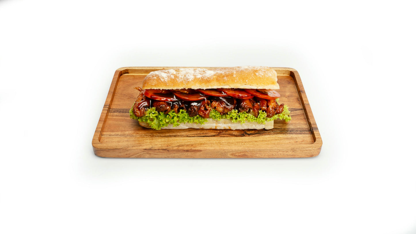 Sandwich au poulet BBQ