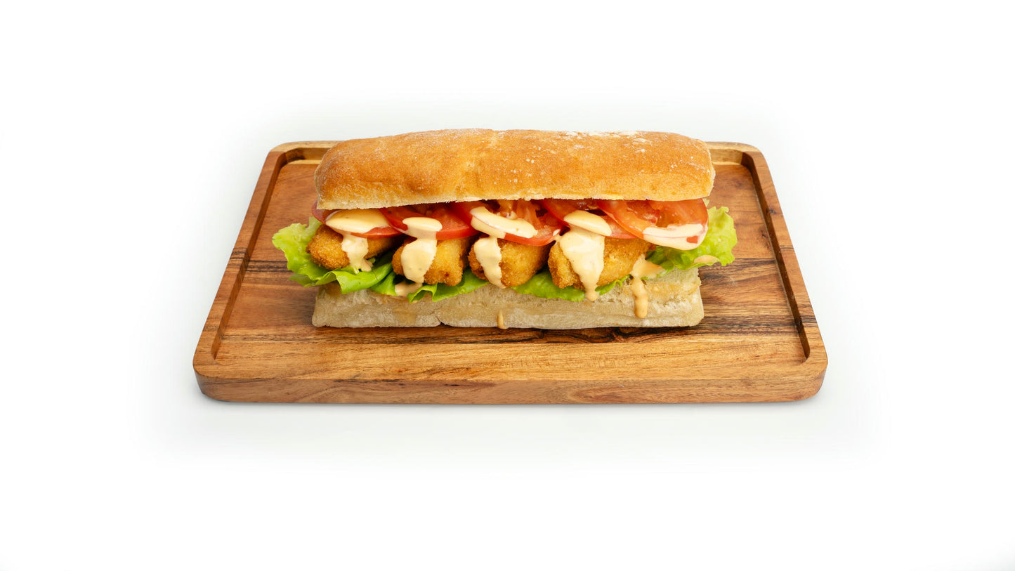 Sandwich aux lanières de poulet