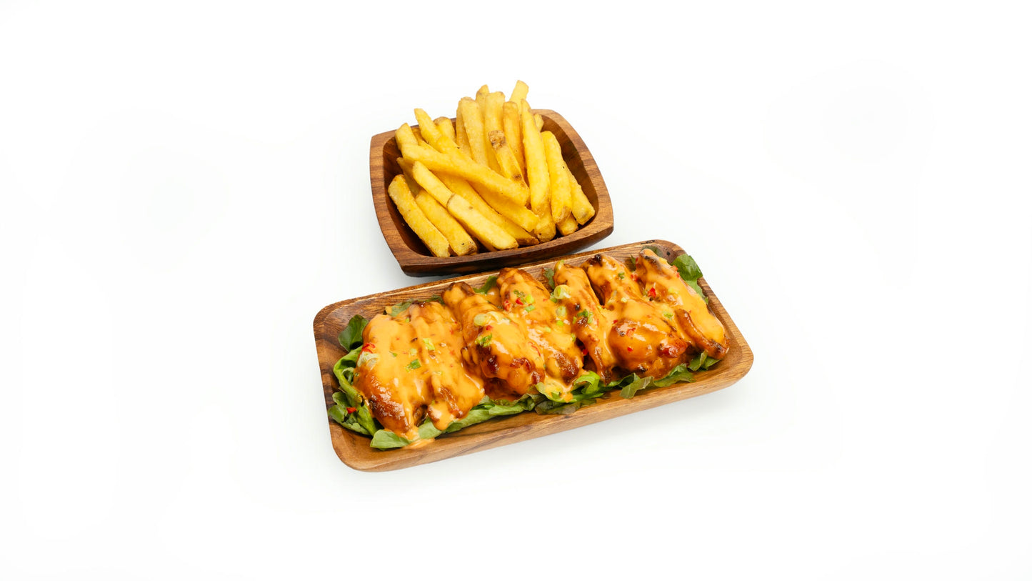 Ailes de poulet sauce dynamite