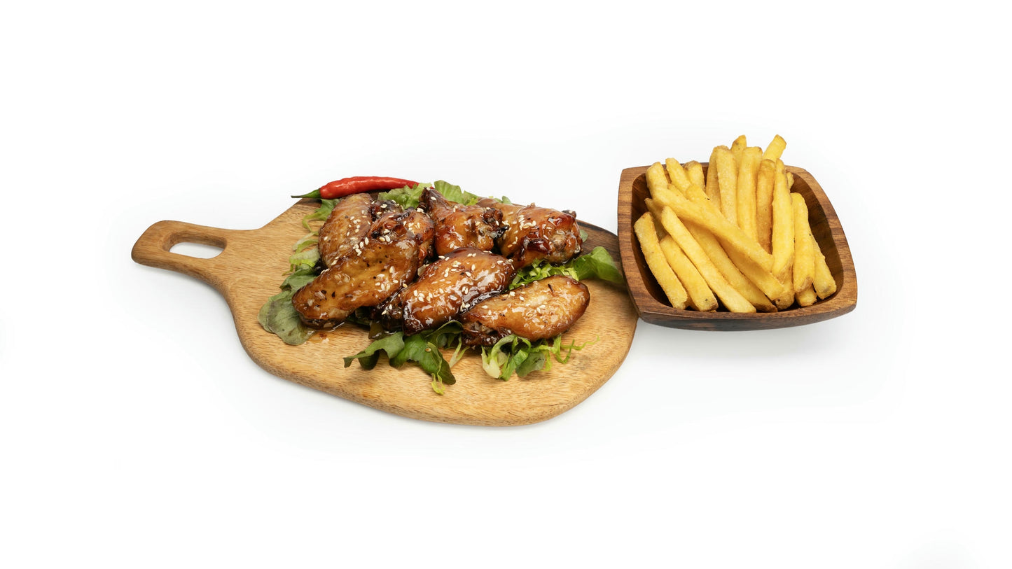 Ailes de poulet sauce miel citron