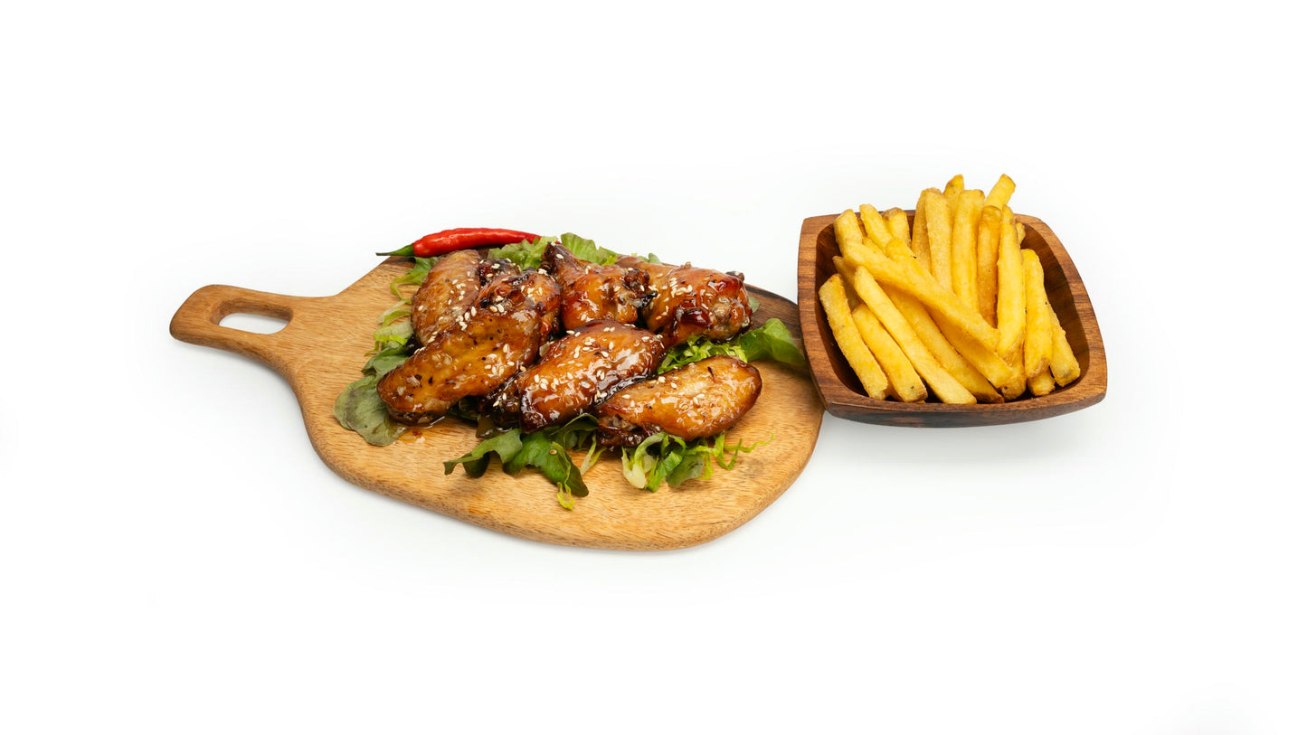 Ailes de poulet sauce miel citron