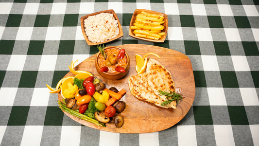 Grilled Chicken Breast with Caccatore Sauce