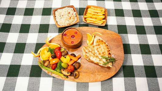 Grilled Chicken Fillet with Raspberry Sauce