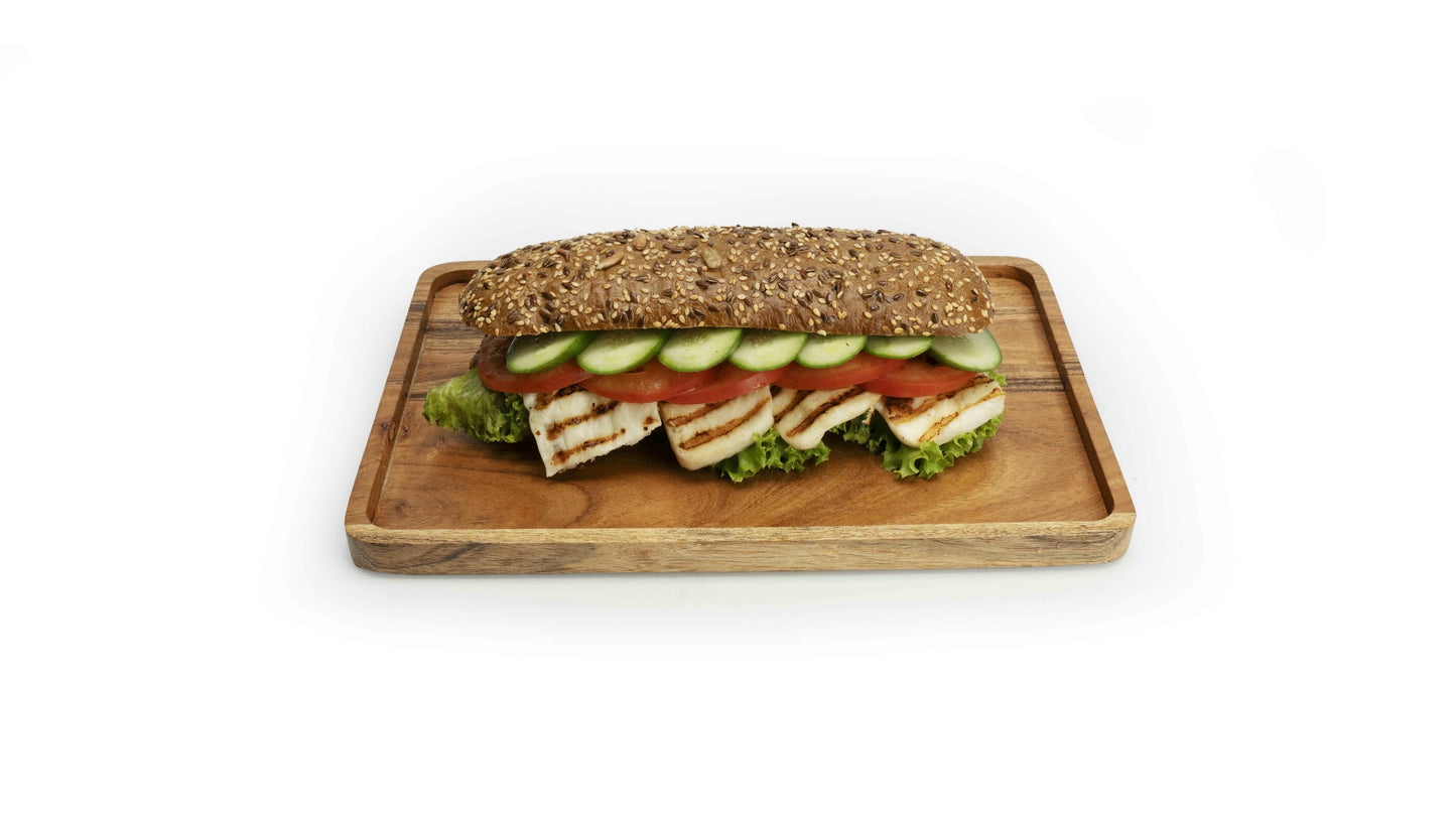 Sandwich au halloumi grillé