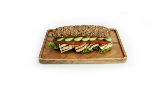 Sandwich au halloumi grillé