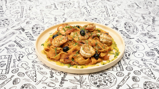 Pâtes aux Gamberetti à la sauce marinara