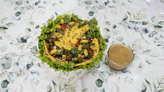 Salade de mangue et radicchio