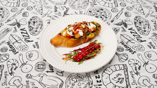 Ricotta Tomato Basil Bruschetta