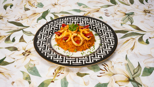 Risotto aux calamars