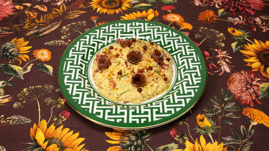 Risotto au pepperoni dans une sauce crémeuse