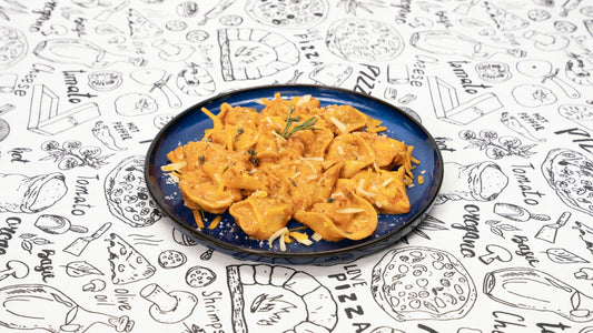 Tortellini à la ricotta et aux tomates en sauce rose